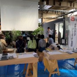 実施報告☆　カラーペイント体験